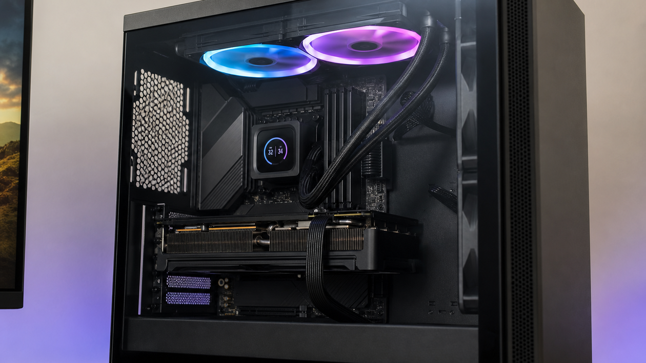 Immagine di LCD sul dissipatore a 114,99€: NZXT Kraken 280 RGB su Amazon