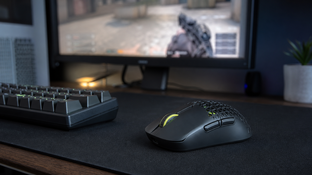 Immagine di 35 grammi wireless: Pulsar X2 CrazyLight a 74,95€ su Amazon