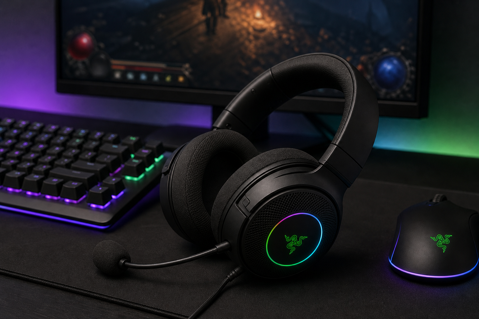 THX Spatial Audio a 64,99€: Razer Kraken V3 su Amazon