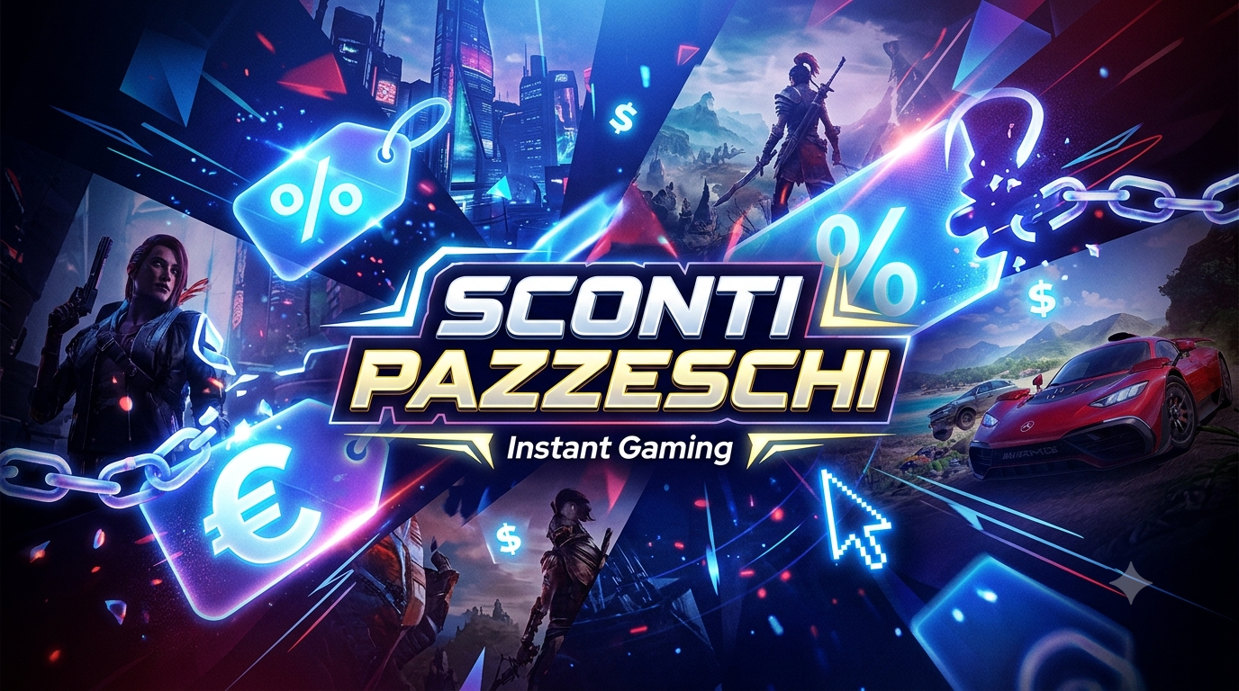 Instant Gaming: sconti pazzeschi sui giochi PC da recuperare prima delle vacanze