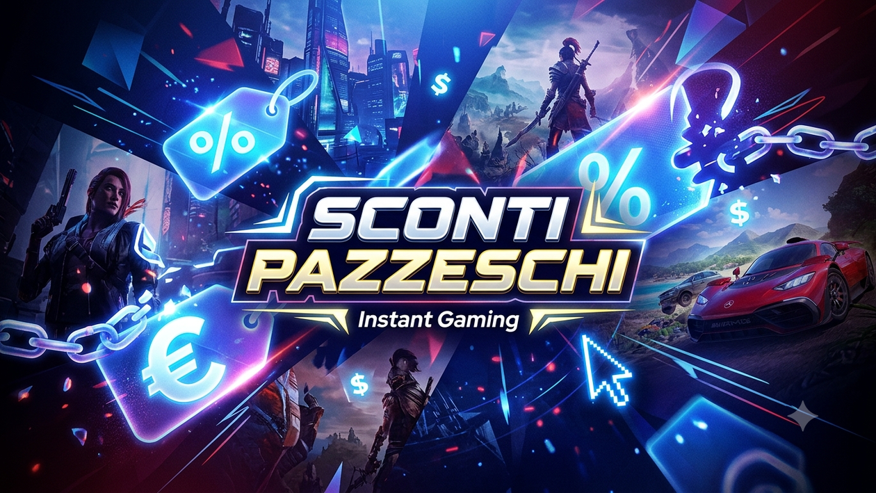 Immagine di Instant Gaming: sconti pazzeschi sui giochi PC da recuperare prima delle vacanze