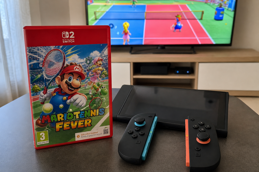 Mario Tennis Fever - Nintendo Switch 2 - Ed. Italiana - Versione su scheda
