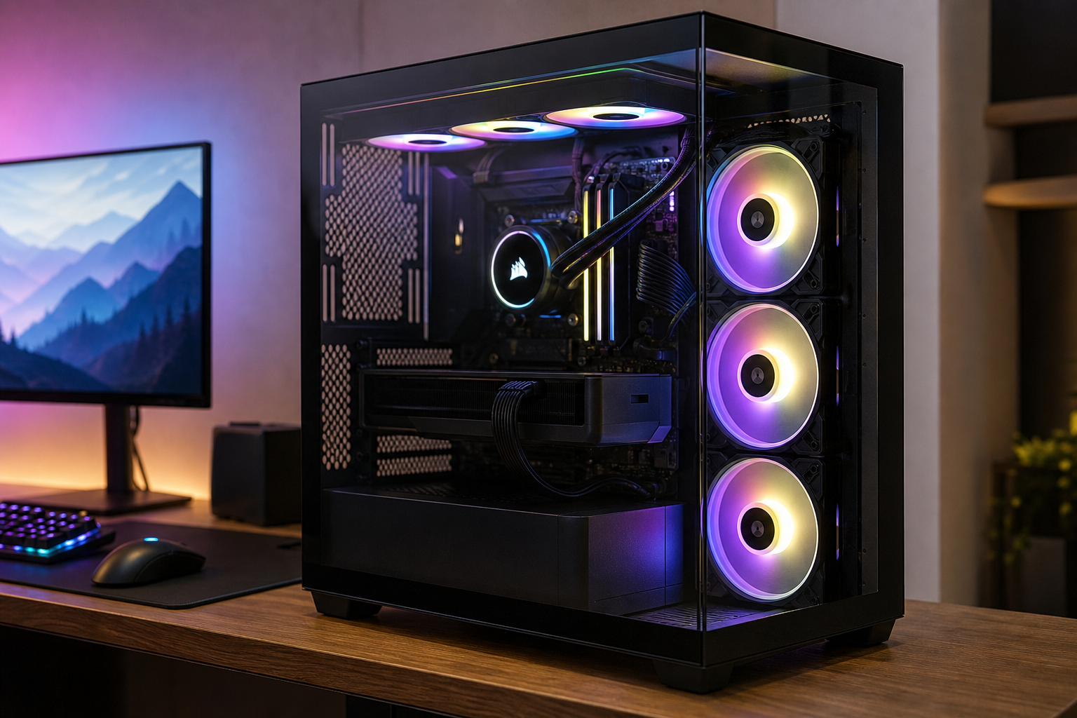Vetro panoramico e iCUE LINK: Corsair 3500X a 89,99€ su Amazon