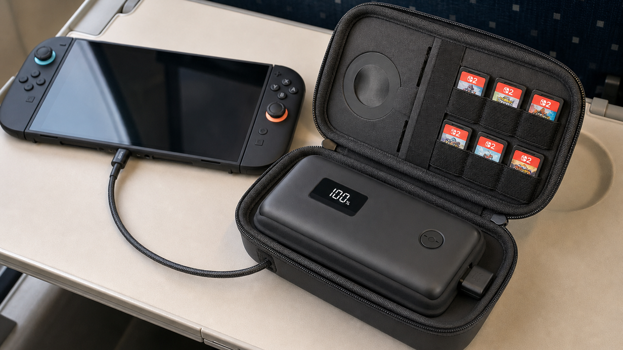 Immagine di Switch 2 più libera in viaggio: Belkin 10K a 34,99€ su Amazon