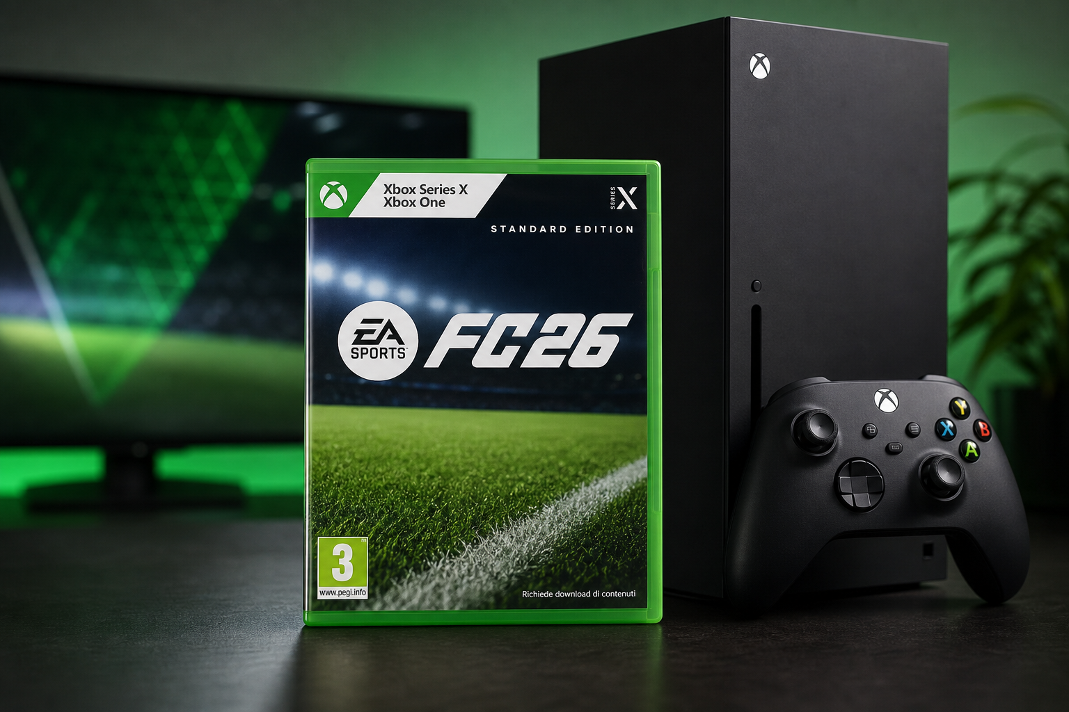FC 26 Xbox sotto i 30€ su Amazon: disco Series X e One