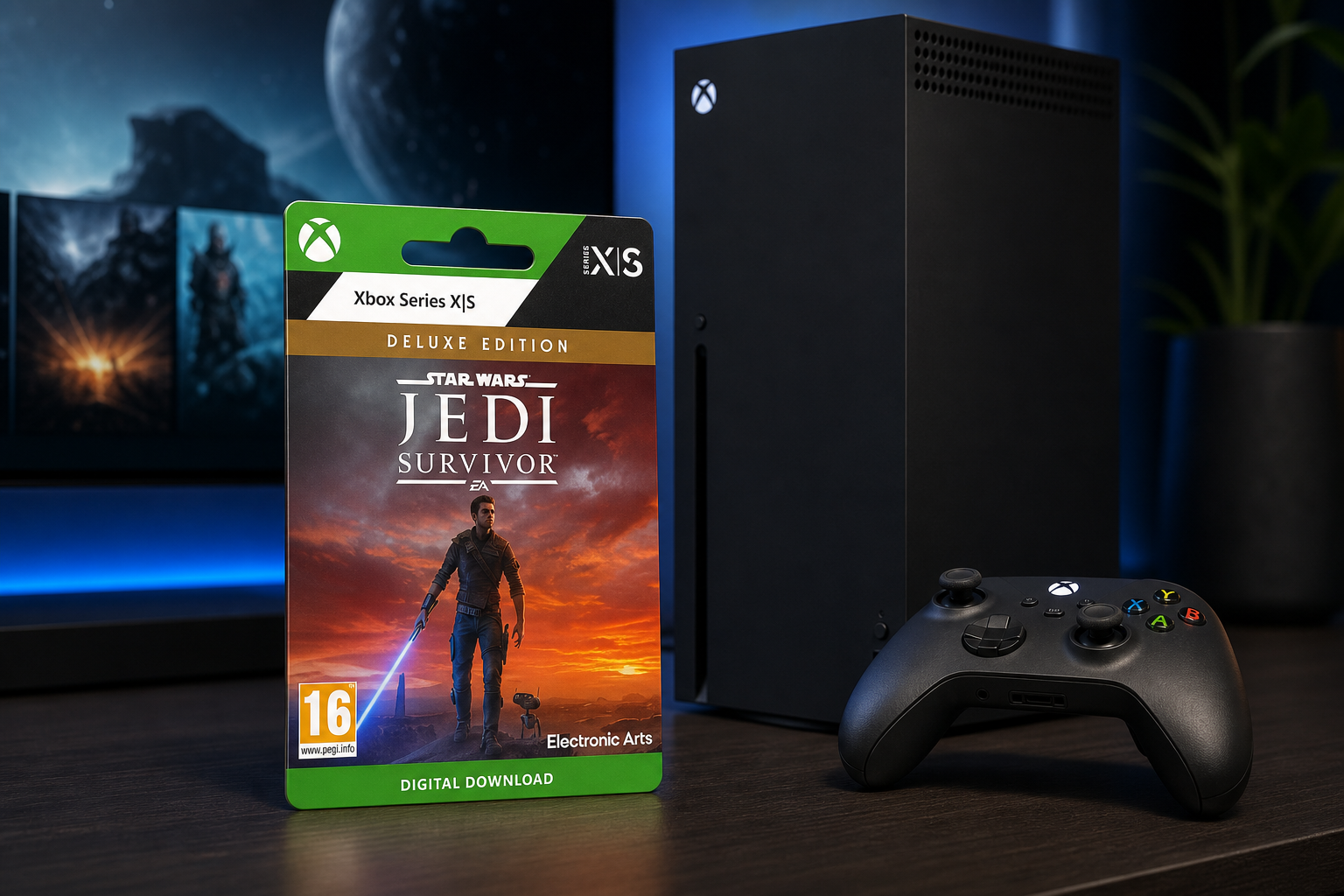 Deluxe Star Wars su Xbox a 24,99€: Jedi Survivor -75%