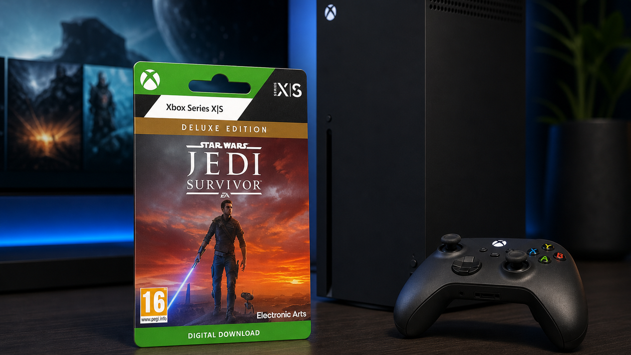 Immagine di Deluxe Star Wars su Xbox a 24,99€: Jedi Survivor -75%