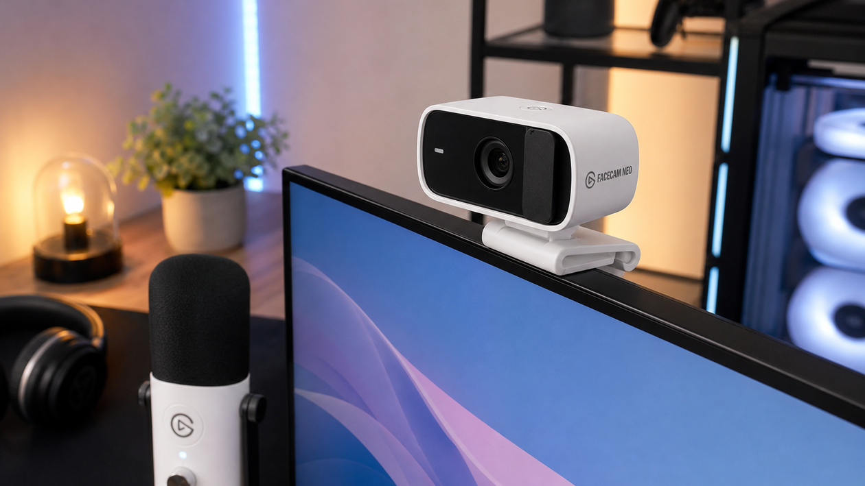 Immagine di OBS e Twitch spendendo 39,99€: Elgato Facecam Neo su Amazon