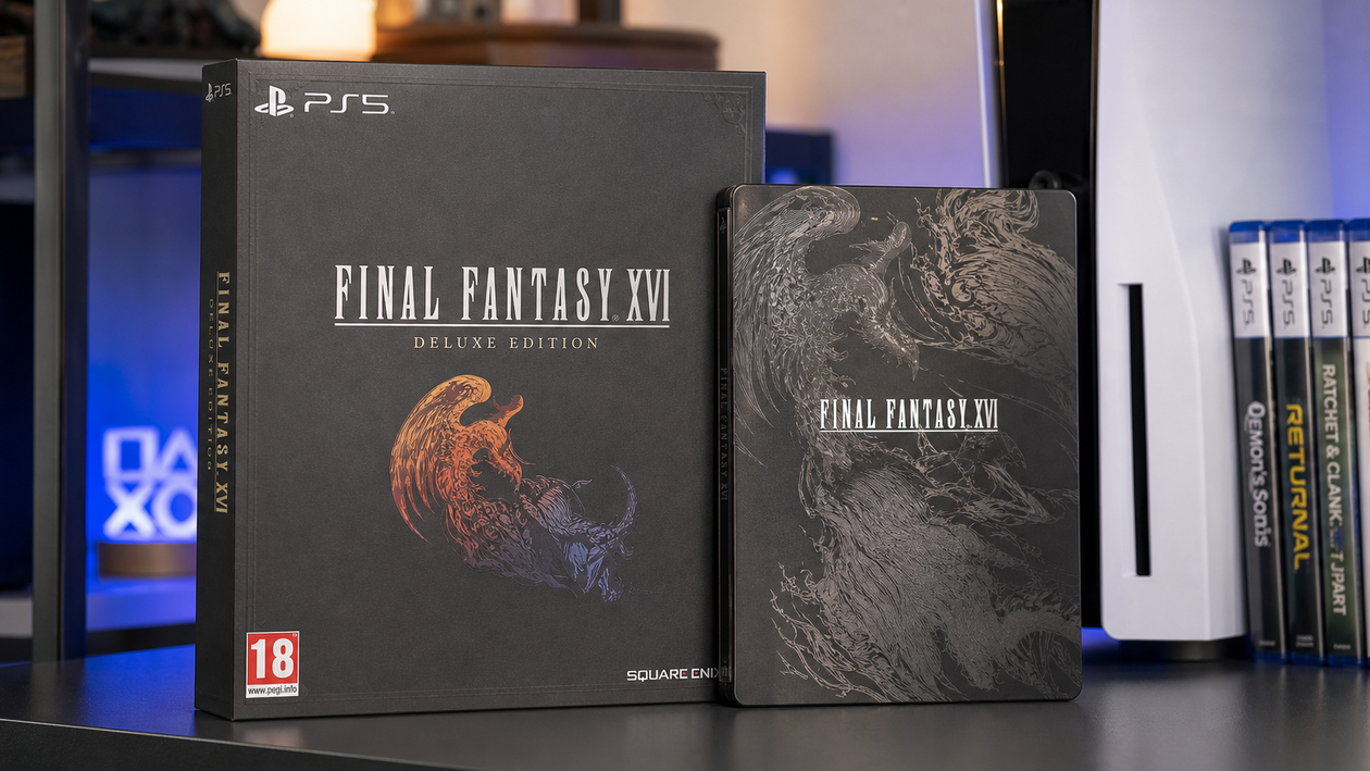 Immagine di Final Fantasy XVI Deluxe a 49,99€: Steelbook e mappa su Amazon