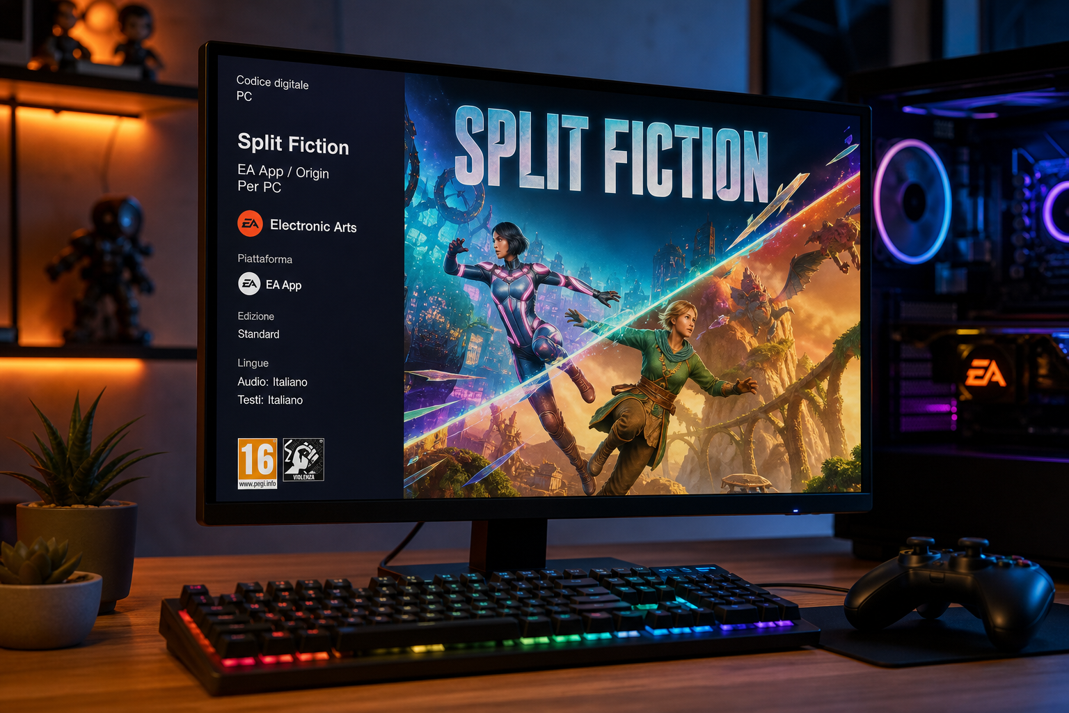 Co-op PC al minimo: Split Fiction a 32,49€ su Amazon