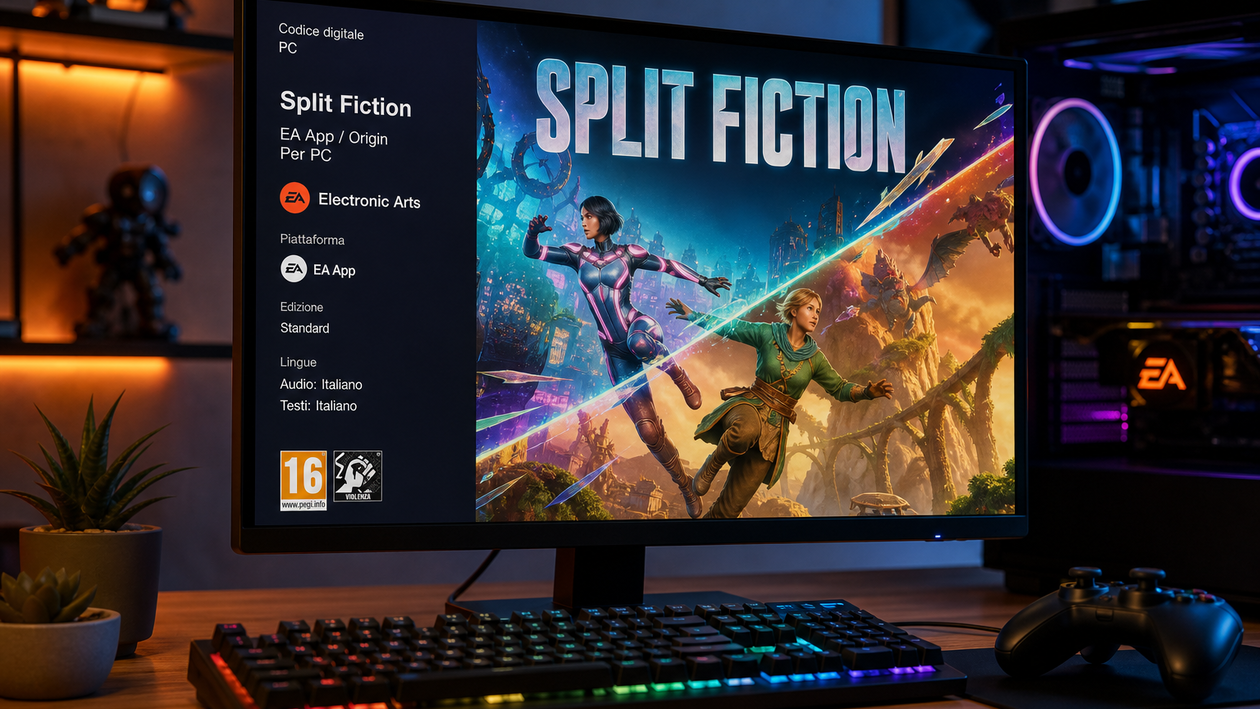 Immagine di Co-op PC al minimo: Split Fiction a 32,49€ su Amazon