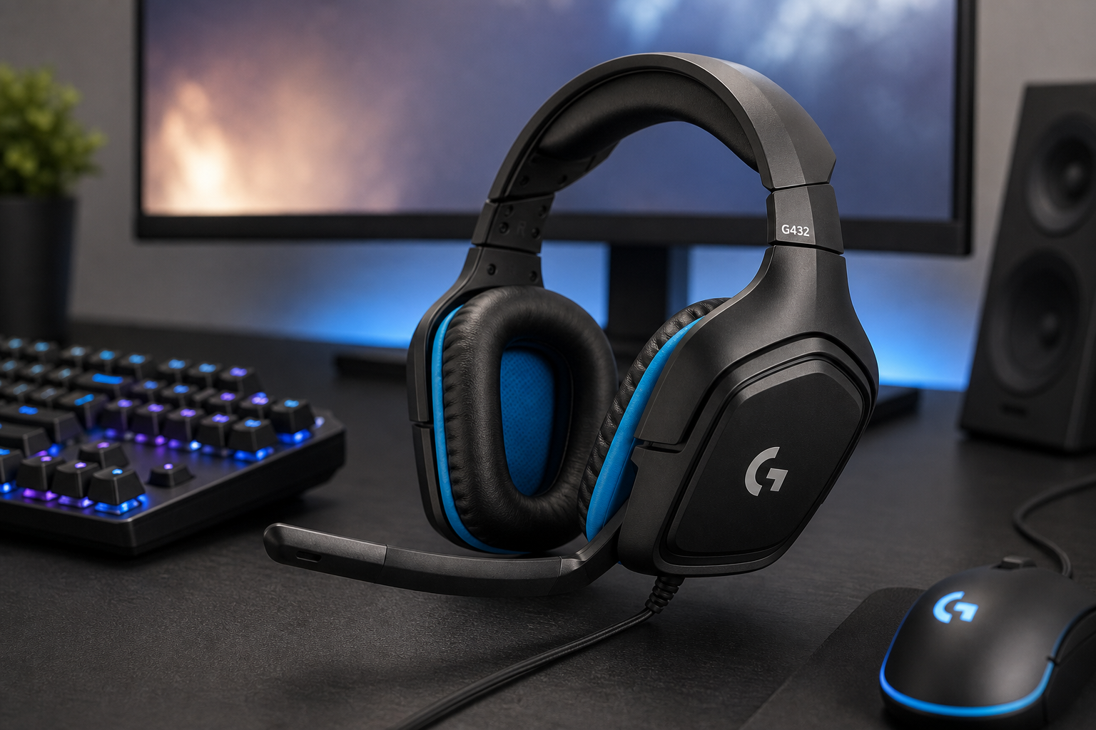 Surround 7.1 a 39,99€: Logitech G432 -56% su Amazon