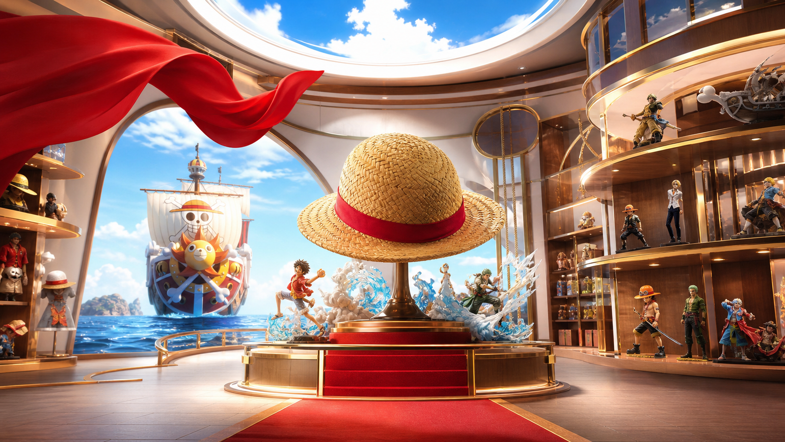 One Piece: Toei apre il primo store negli Stati Uniti
