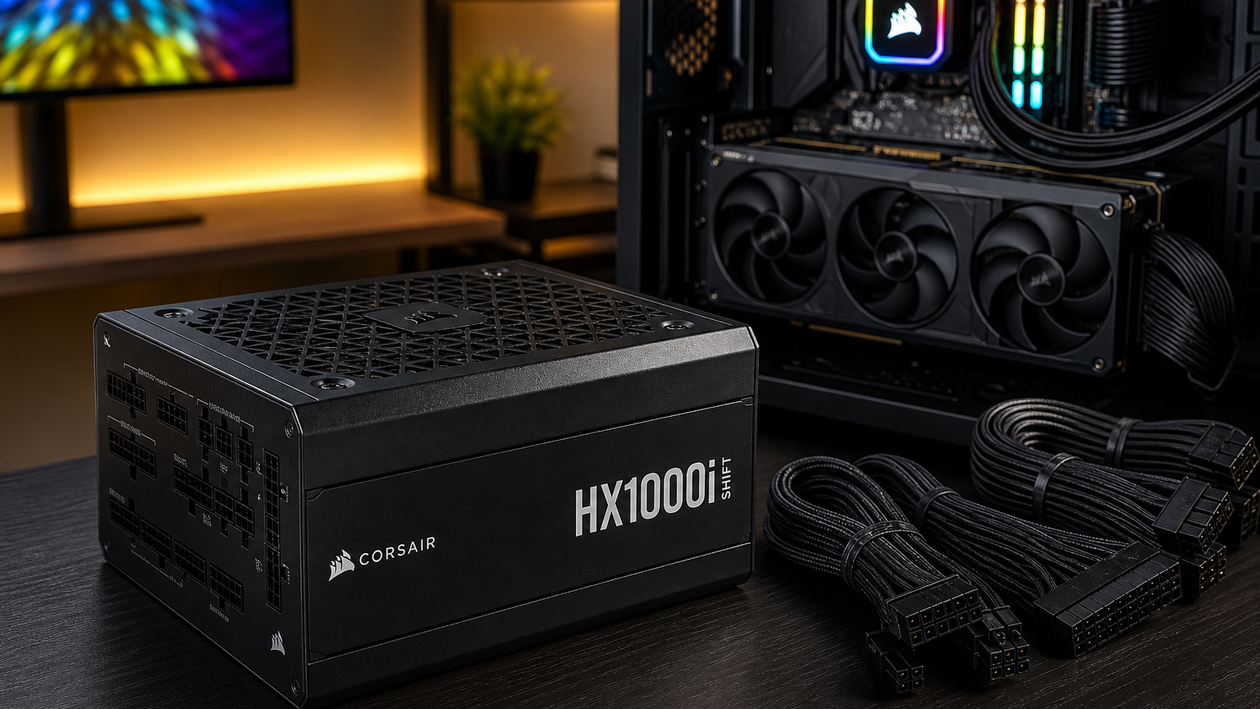 Immagine di 1000W Platinum per RTX 50: Corsair HX1000i a 165€ su Amazon