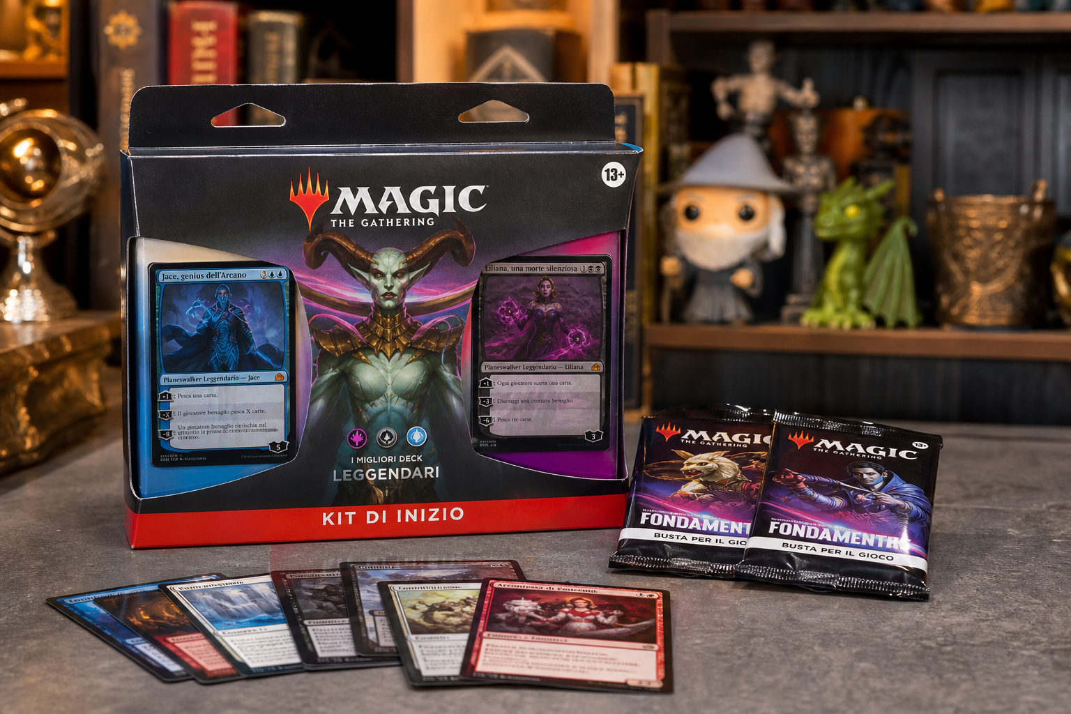 Cloud e Sephiroth in Magic a 19€: kit FINAL FANTASY su Amazon