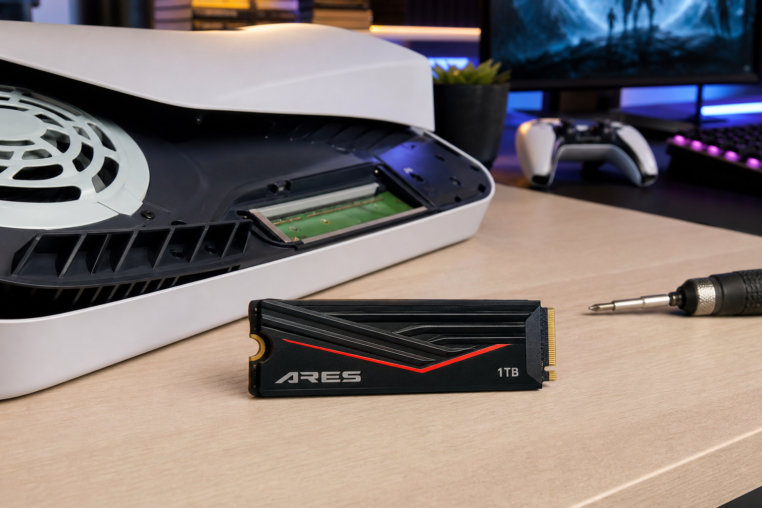7.400 MB/s per PS5 e PC: Lexar ARES 1TB a 139,99€ su Amazon