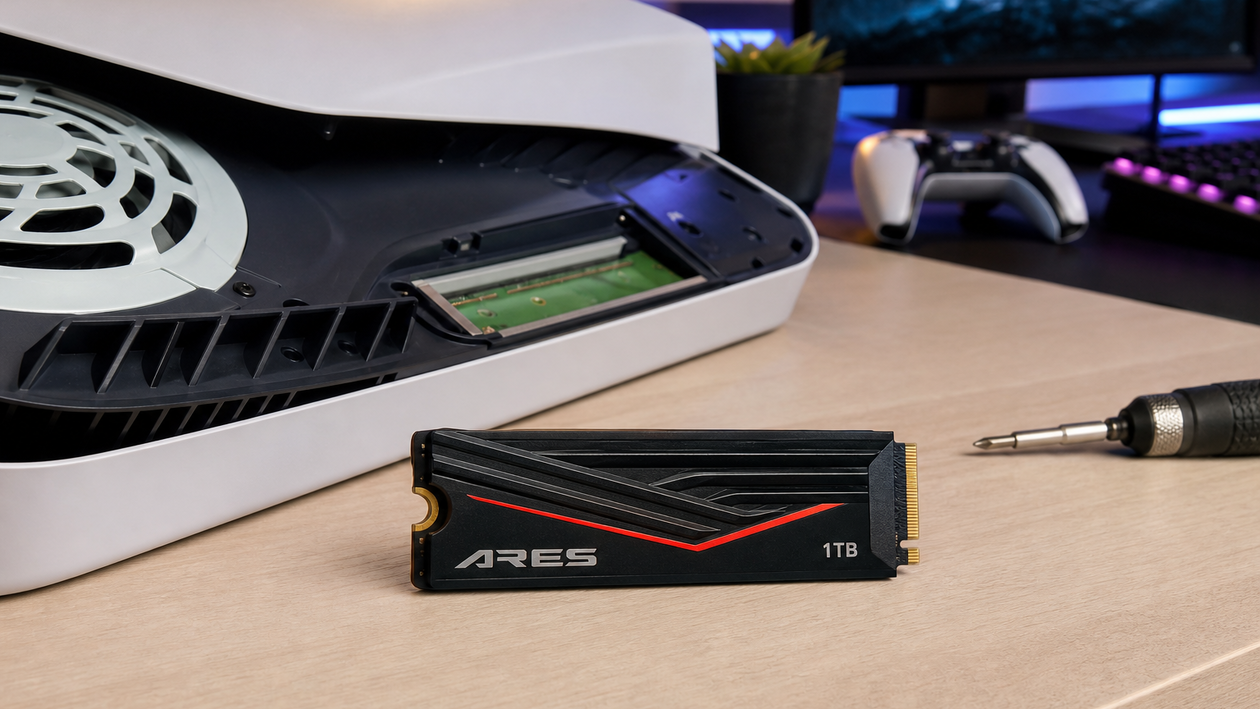 Immagine di 7.400 MB/s per PS5 e PC: Lexar ARES 1TB a 139,99€ su Amazon