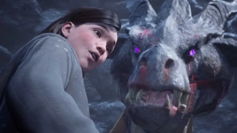 Hogwarts Legacy, un drago segreto appare a Feldcroft