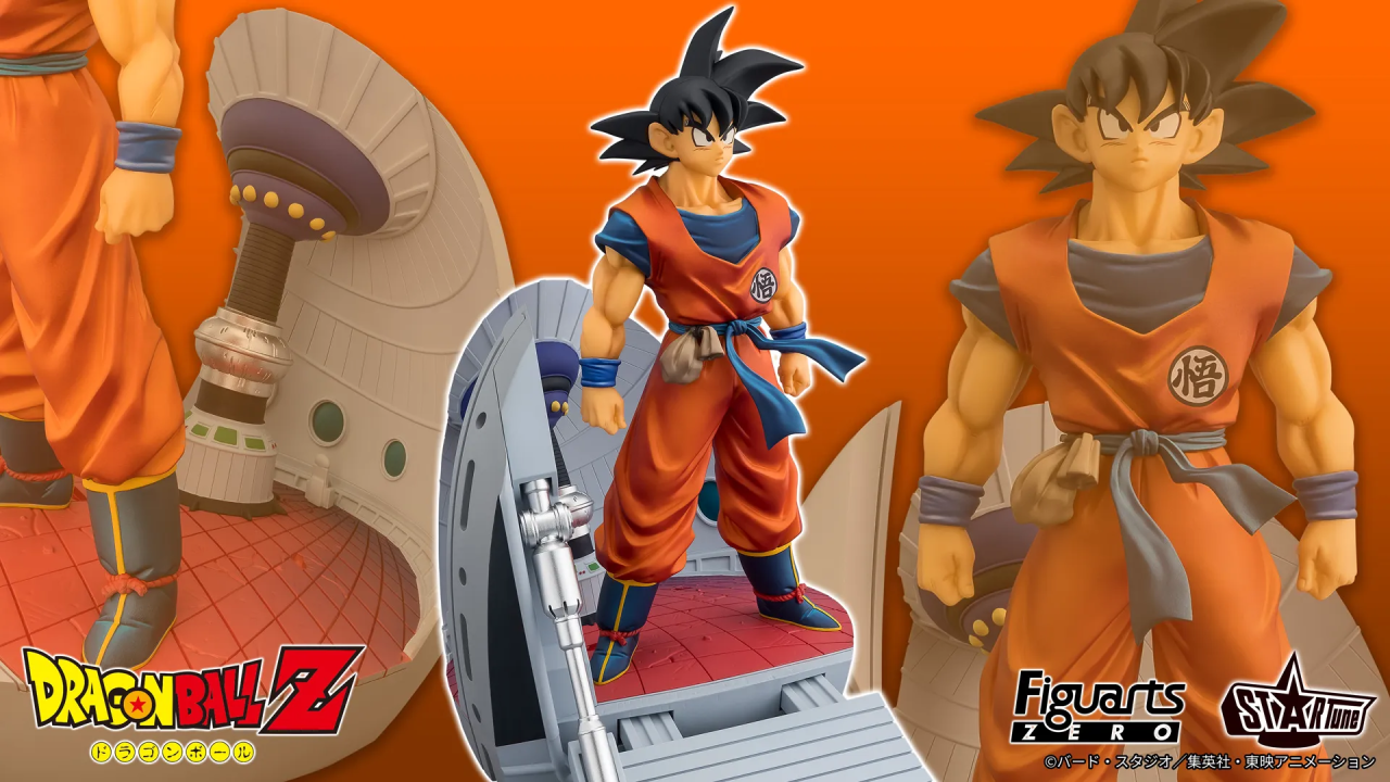 Dragon Ball: Son Goku rivive l'arrivo su Namek con la nuova Figuarts Zero STARTune
