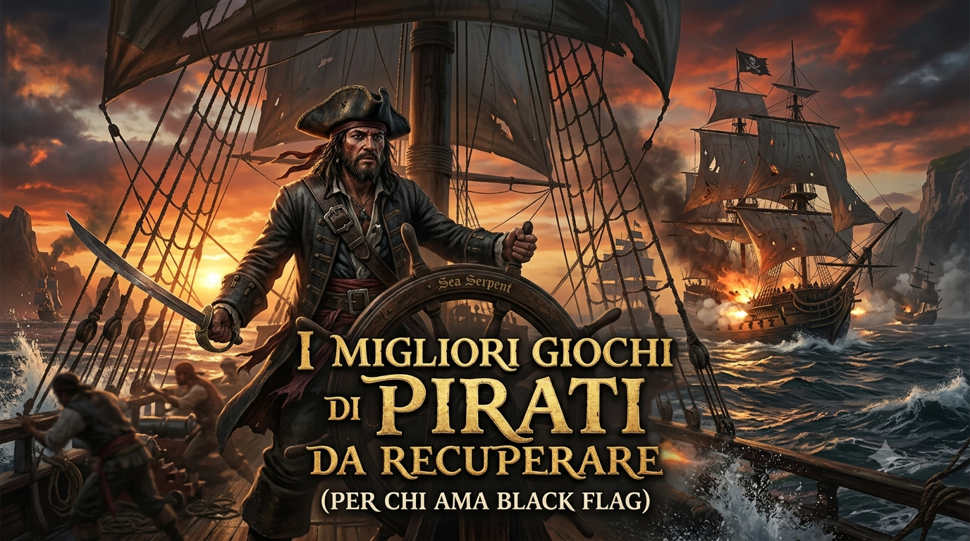 Se ami Assassin's Creed Black Flag, ecco i migliori giochi di pirati da recuperare