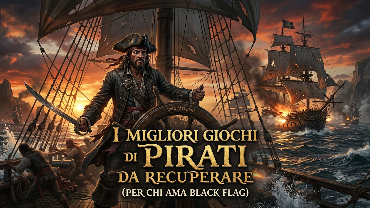 Immagine di Se ami Assassin's Creed Black Flag, ecco i migliori giochi di pirati da recuperare