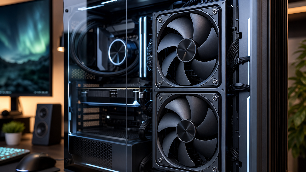 Immagine di 103,5 CFM nella build: ventole Corsair a 49,90€ su Amazon