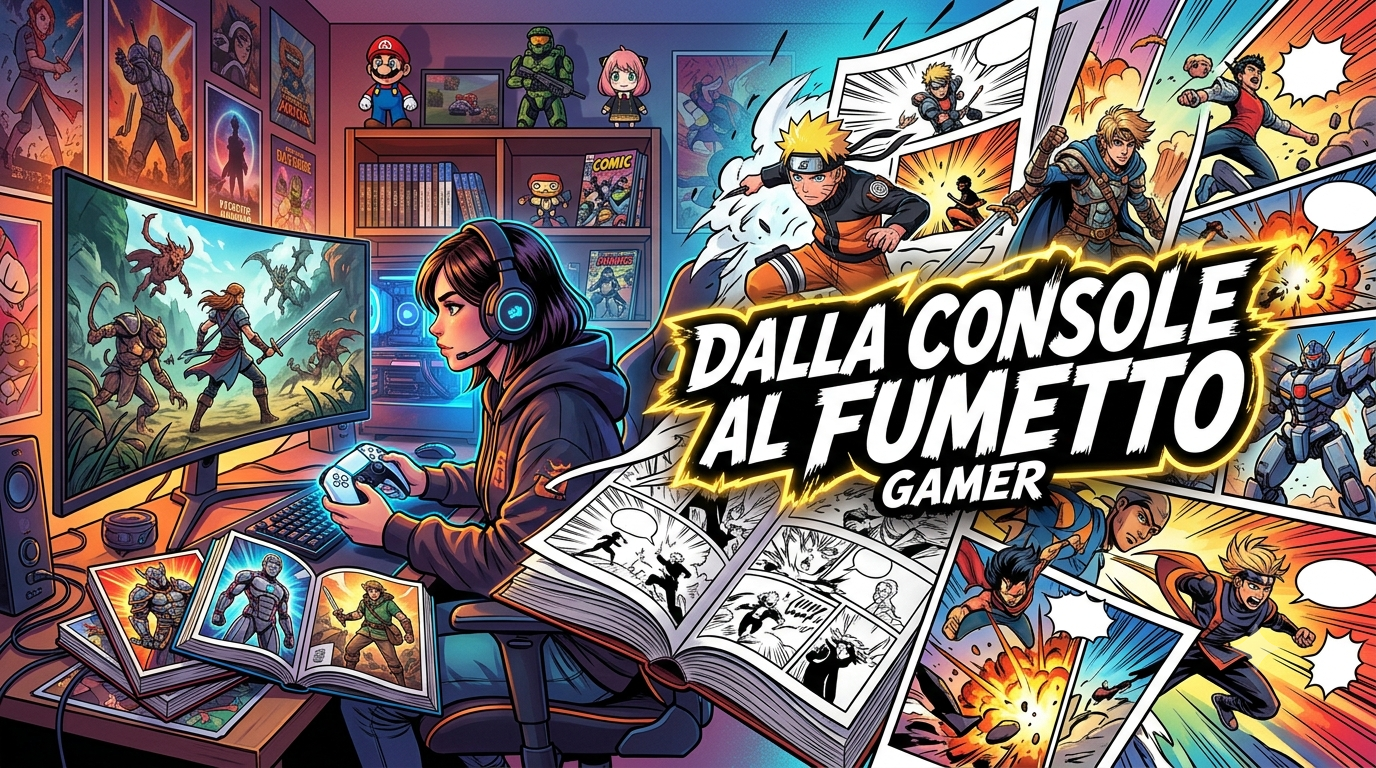 Dal controller alla carta: i manga e fumetti che ogni gamer deve leggere