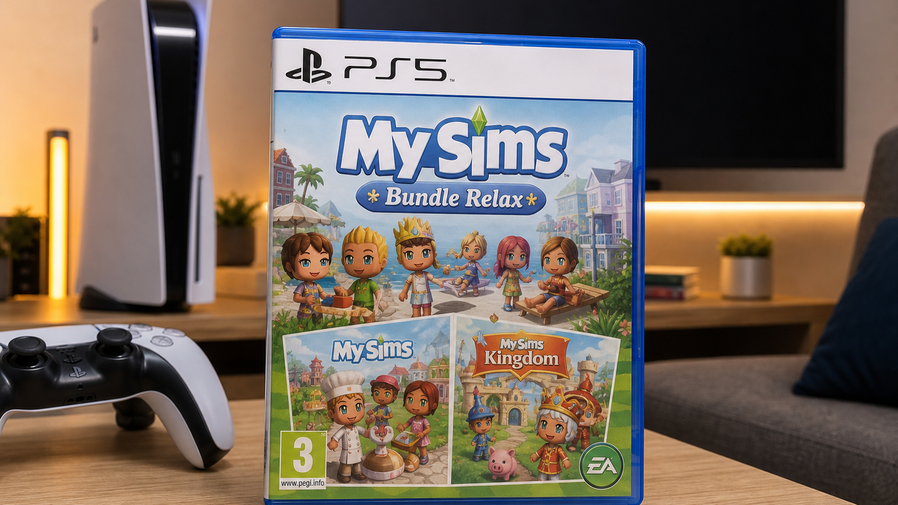 Immagine di Cozy gaming PS5 a 22,49€: MySims Bundle Relax su Amazon