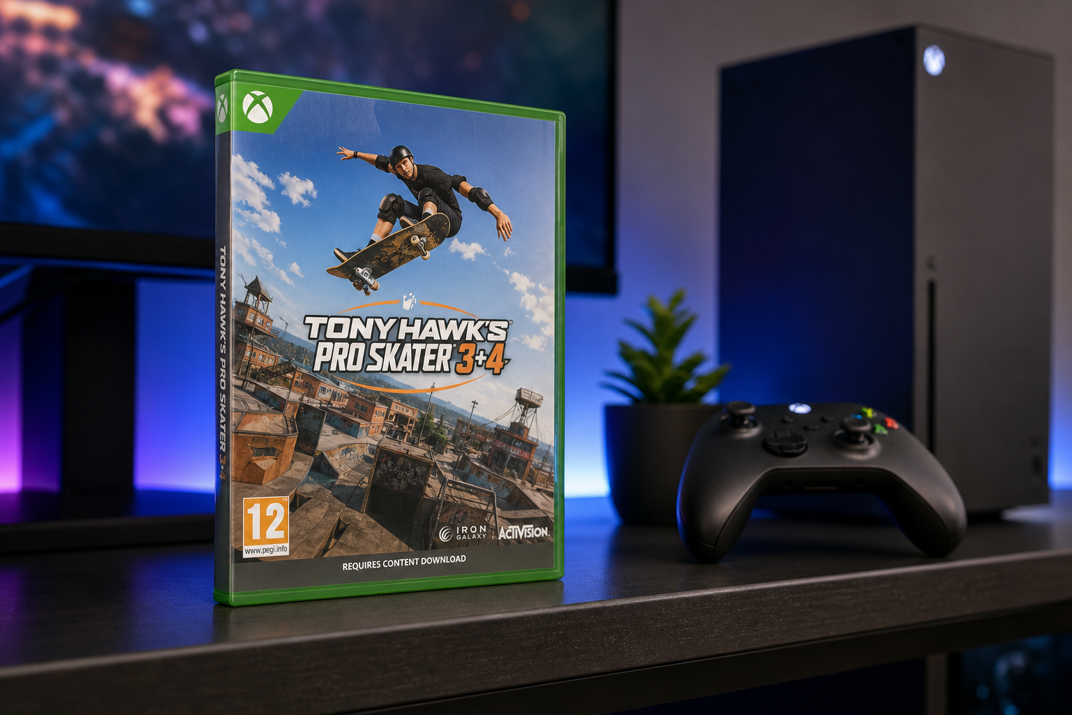 Skate arcade Xbox a 15,30€: Tony Hawk’s Pro Skater 3+4 -69%