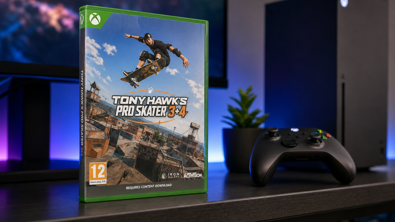 Immagine di Skate arcade Xbox a 15,30€: Tony Hawk’s Pro Skater 3+4 -69%