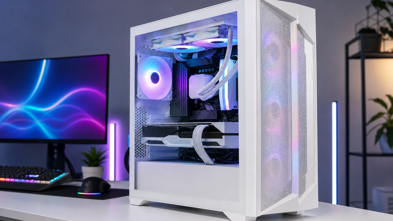Immagine di Build bianca MSI a 93,37€ su Amazon: case airflow al -48%