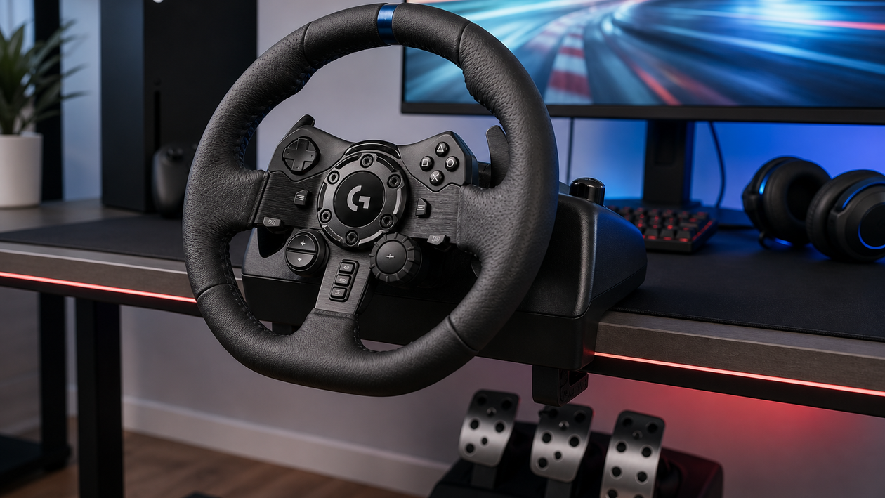 Immagine di Sim racing Xbox e PC: Logitech G923 a 229,99€ su Amazon