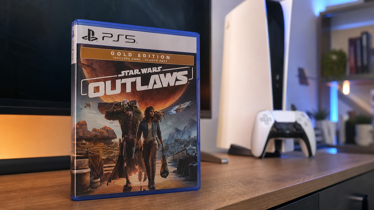 Immagine di Gold Edition PS5 a 37,90€: Star Wars Outlaws -46% su Amazon