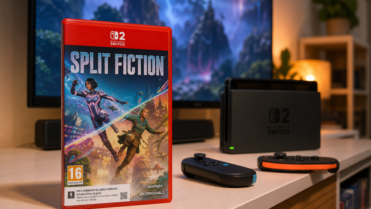 Immagine di Co-op Switch 2 a 32,99€: Split Fiction al minimo su Amazon