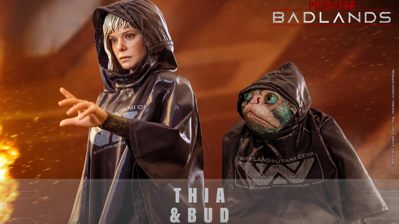 Predator: Badlands, il set di Thia & Bud è la nuova gemma della linea Hot Toys