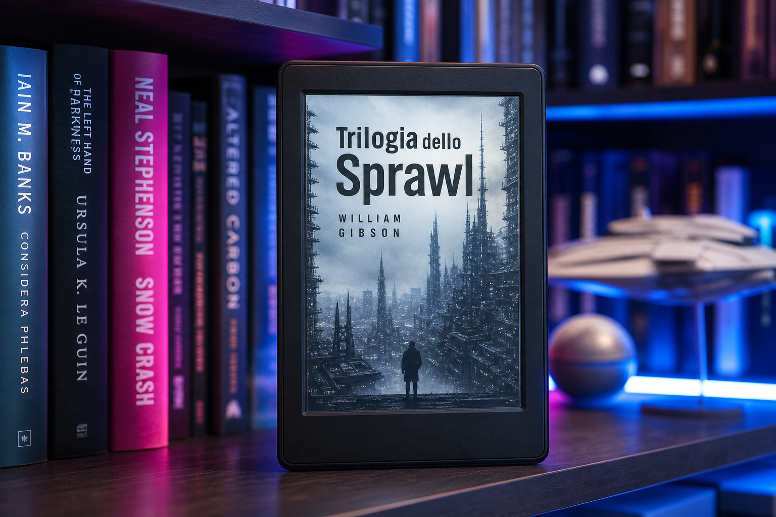 Tre romanzi nel cyberspazio: lo Sprawl costa 7,99€ su Amazon