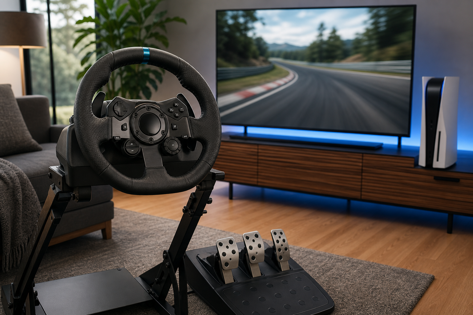 150€ risparmiati per correre su PS5: Logitech G923 su Amazon