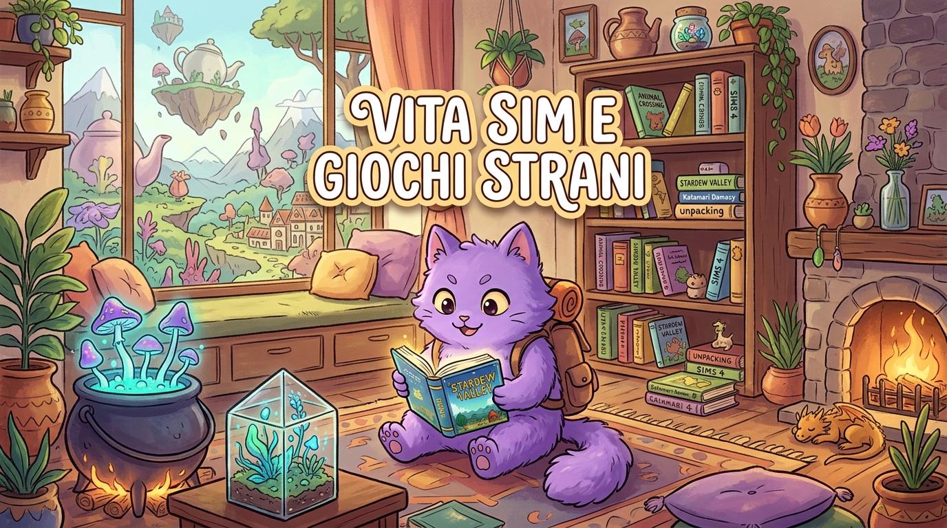Life sim e giochi strani da provare quando sei stanco dei soliti open world