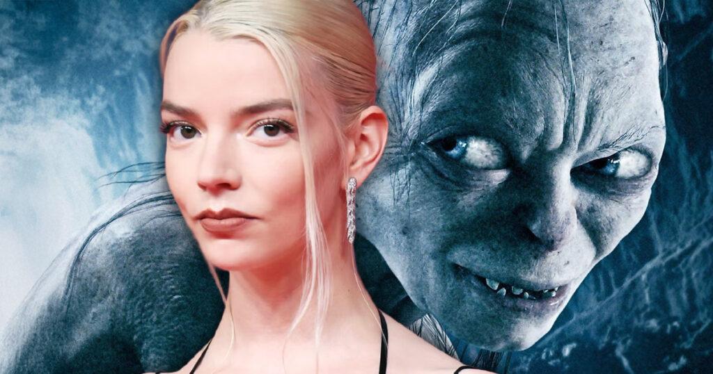 The Hunt for Gollum, Anya Taylor-Joy deve ancora "studiare" la parte