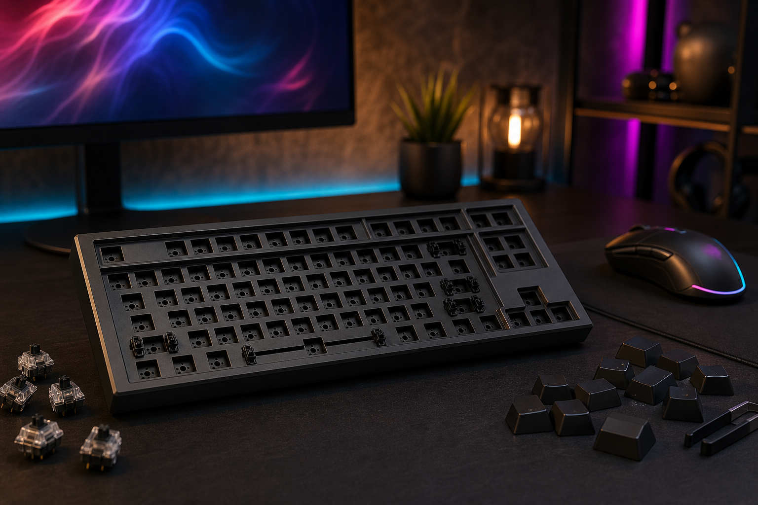 Costruisci la tua tastiera: GLORIOUS GMMK TKL a 42€ su Amazon