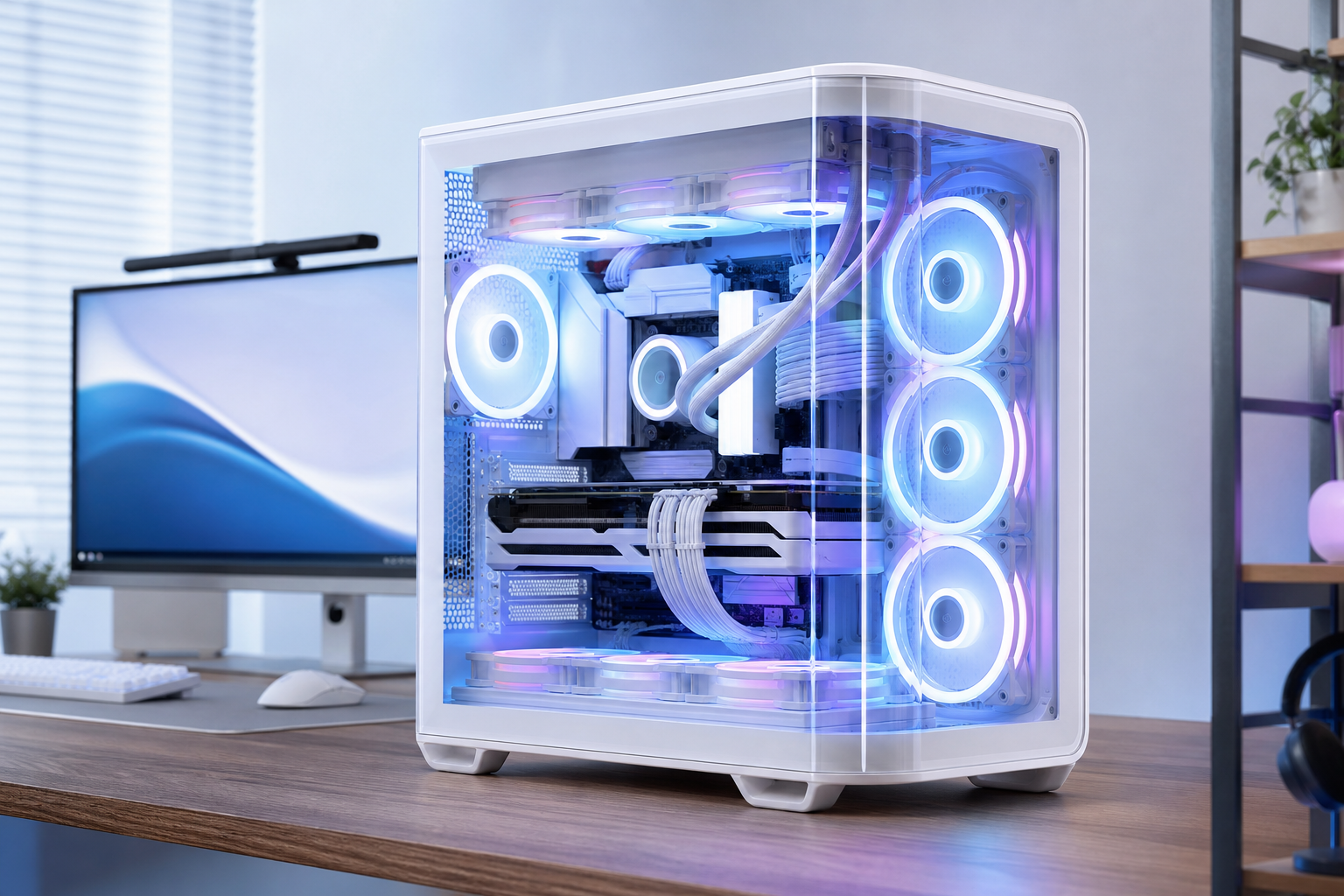 Vetro panoramico e 3 ventole RGB: il case Corsair è al 56%
