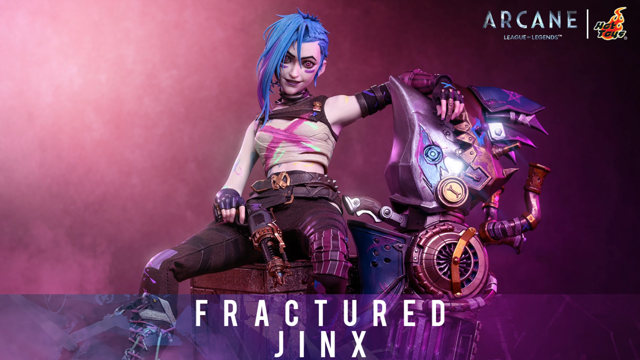 Arcane: il lato più oscuro di Jinx rivive nella nuova Hot Toys
