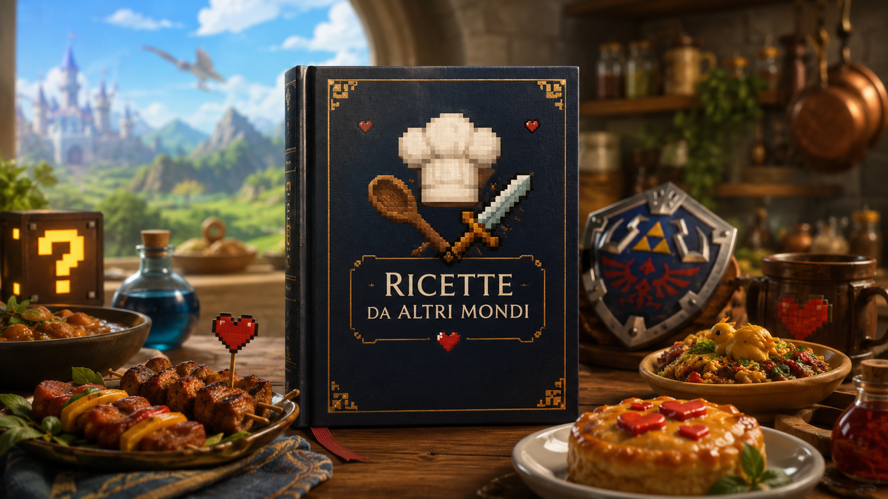 Immagine di Libri di ricette ispirati ai videogiochi: cucina i piatti dei tuoi mondi preferiti