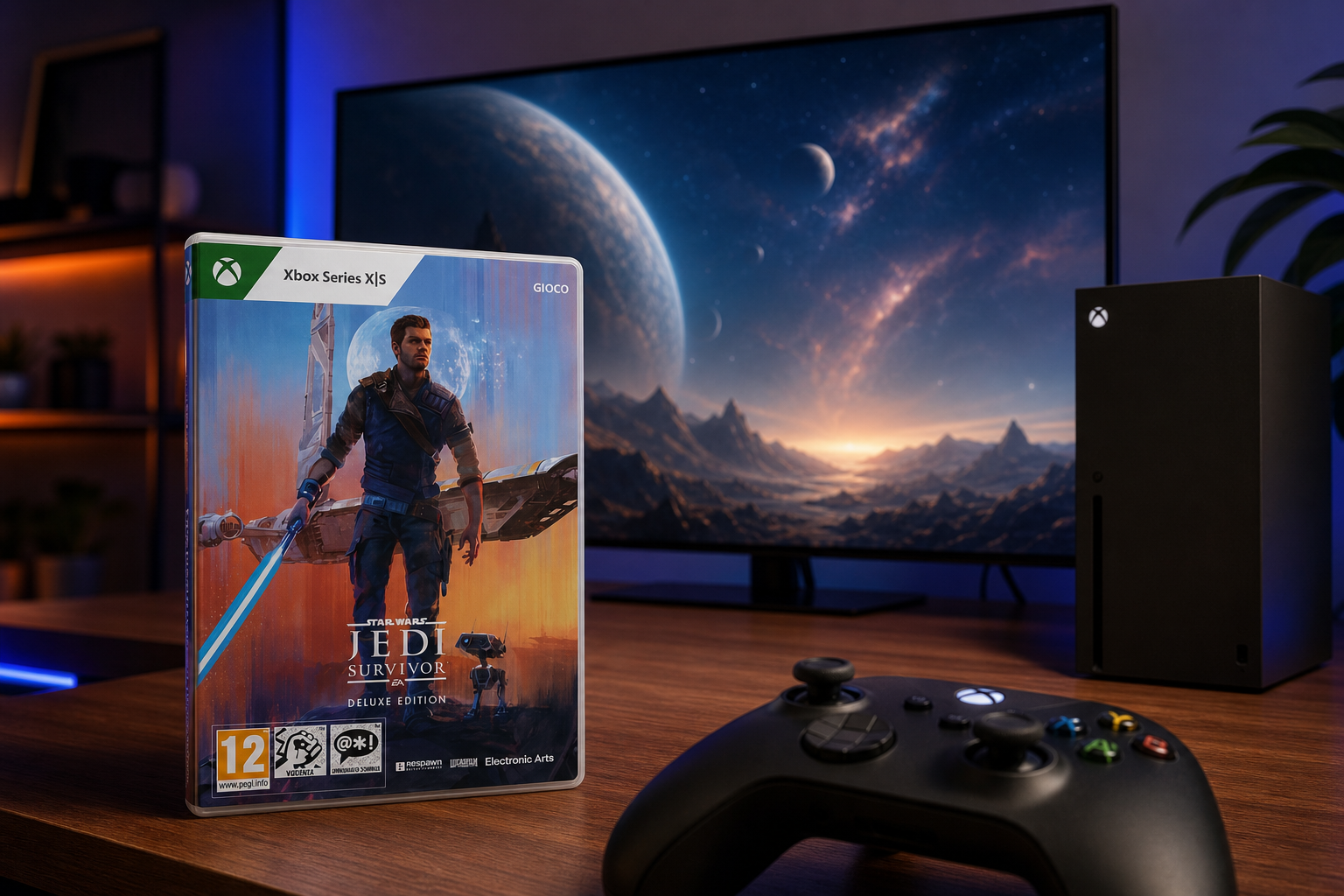 Jedi: Survivor Deluxe costa un quarto: 24,99€ su Amazon