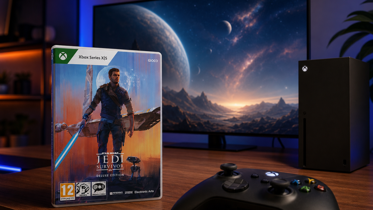 Immagine di Jedi: Survivor Deluxe costa un quarto: 24,99€ su Amazon