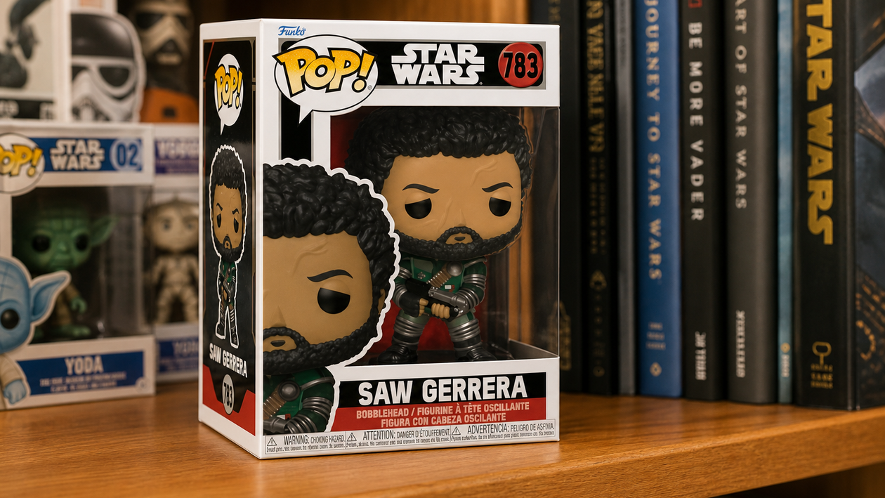 Immagine di Saw Gerrera a 6,44€: il Funko Star Wars non era mai costato meno