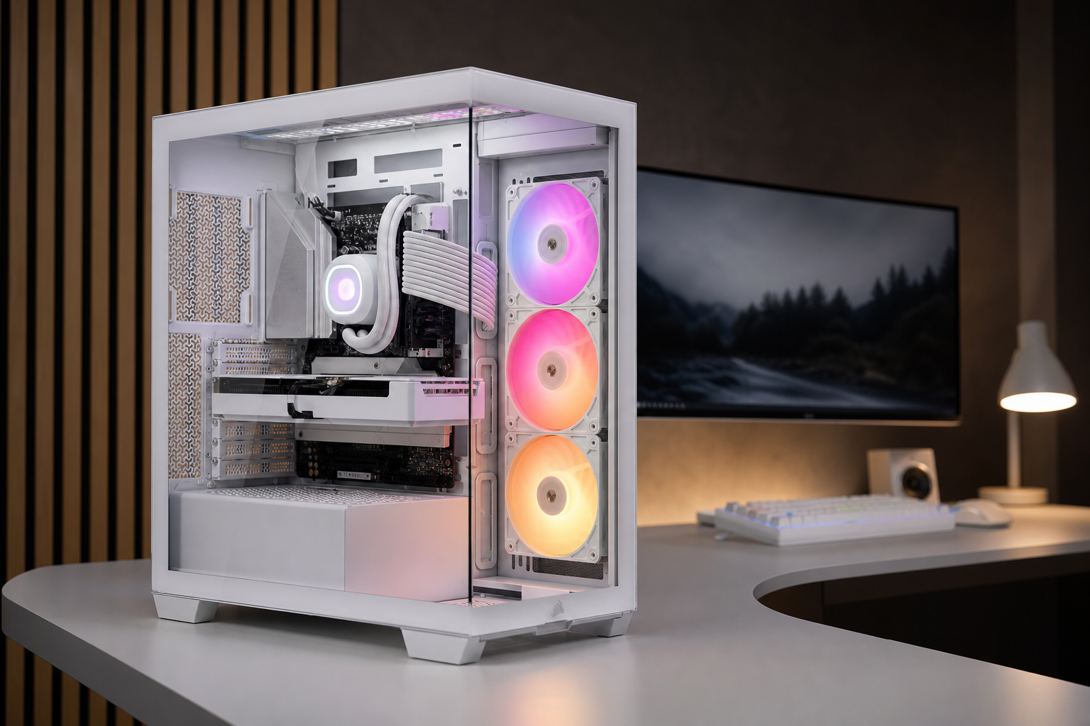 Il PC va in vetrina: CORSAIR 3500X bianco a 68,68€ su Amazon