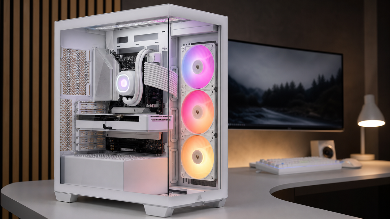 Immagine di Il PC va in vetrina: CORSAIR 3500X bianco a 68,68€ su Amazon
