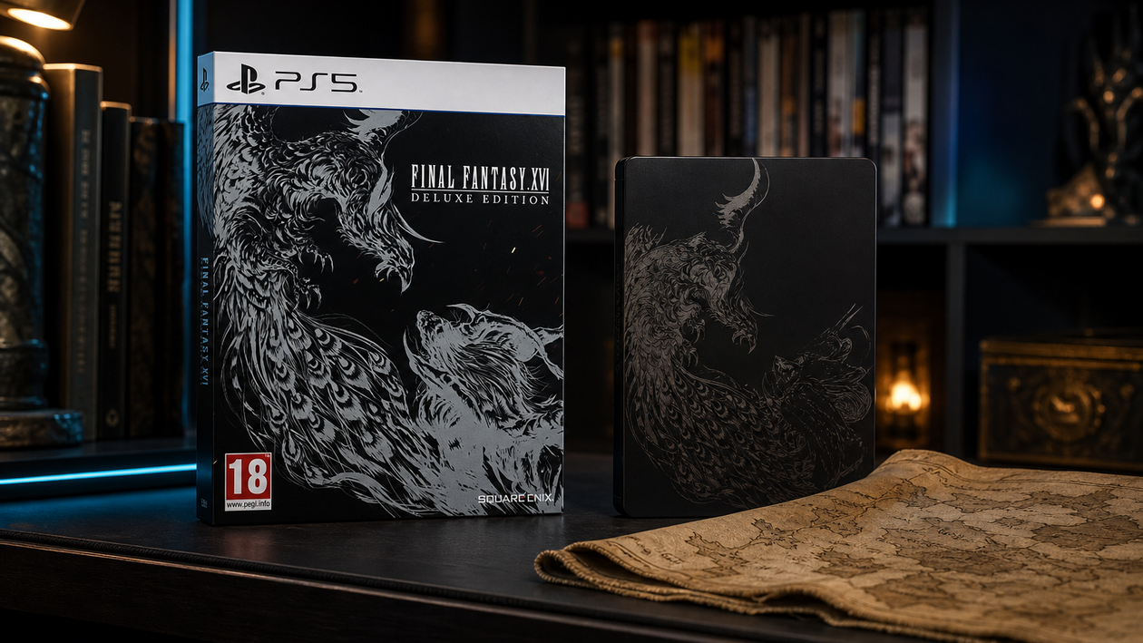 Immagine di Final Fantasy XVI Deluxe dimezza il listino: 49,99€ su Amazon