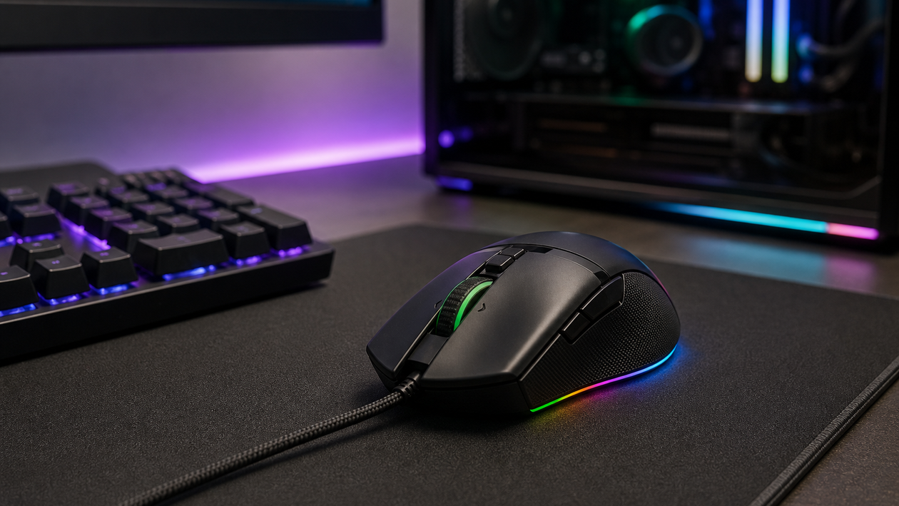 Immagine di Undici comandi a portata di mano: Basilisk V3 al 51% su Amazon